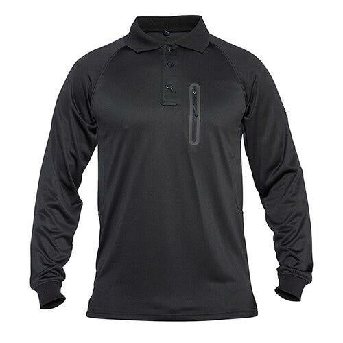 Men's Long Sleeve Tactical Polo Shirt