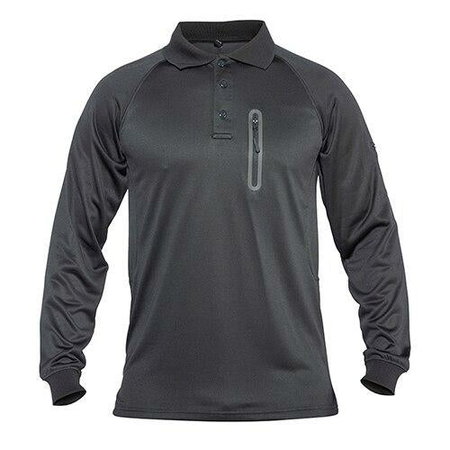 Men's Long Sleeve Tactical Polo Shirt