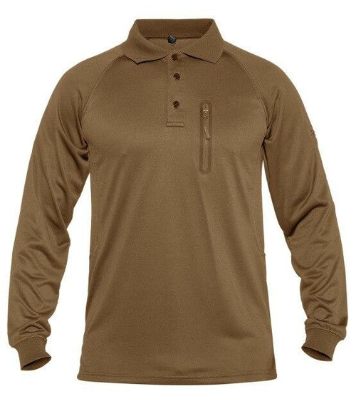 Men's Long Sleeve Tactical Polo Shirt
